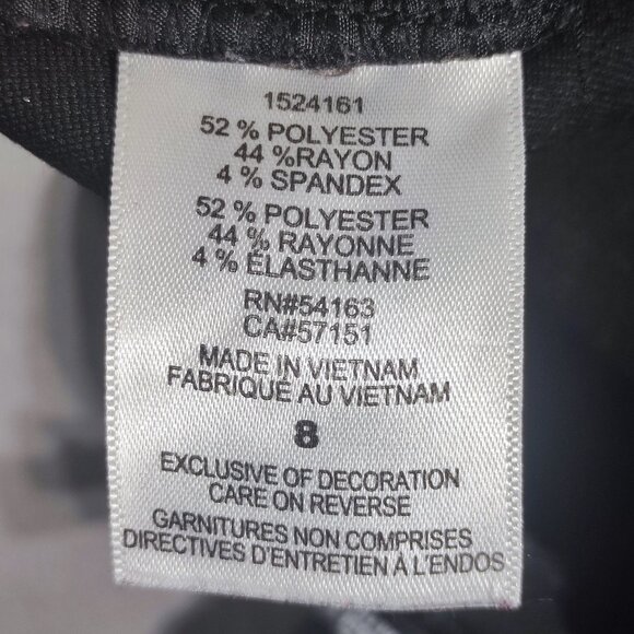 Karl Lagerfeld Paris dress pants women's size 8 dark blue colour - Picture 6 of 12